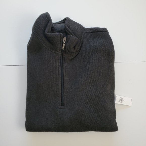 NEW Old Navy Men's Mock Neck Sweater. Color Panther. NWT. Size Large - Picture 2 of 5